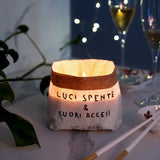 PENSIERI STROPICCIATI: LUCI SPENTE & CUORI ACCESI - VANILLA & MILK