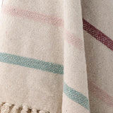 PLAID FREY THROW NATURE