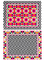 DECOR SET 2 TOVAGLIETTE RIGIDE ETHNIC