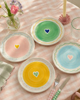 Set 4 Piattini Sway And Nook – Piatti in Ceramica Dipinti a Mano 15 cm