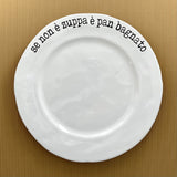 PIATTO IRREGOLARE SE NON E' ZUPPA E' PAN BAGNATO