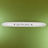 VASSOIO PORTA OLIVE JOY LOVE PEACE