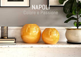 VASO NAPOLI GIALLO OCRA CASALEGNO MADE IN ITALY