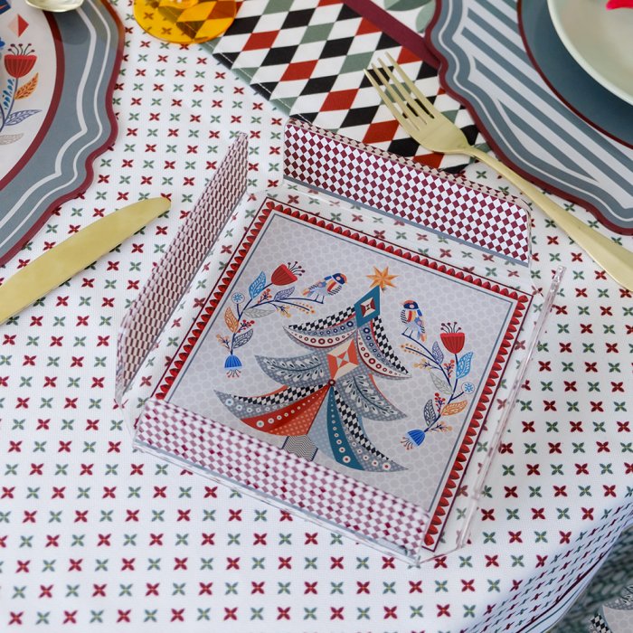 PORTATOVAGLIOLI ALBERO DI NATALE