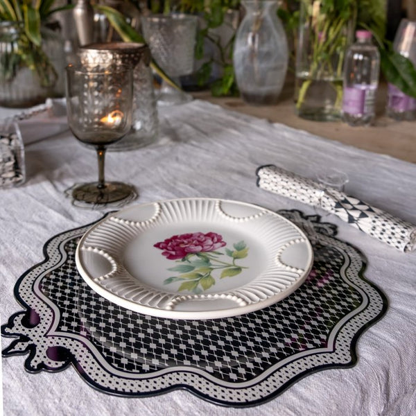 LE JARDIN SET 2 SOTTOPIATTI NERO