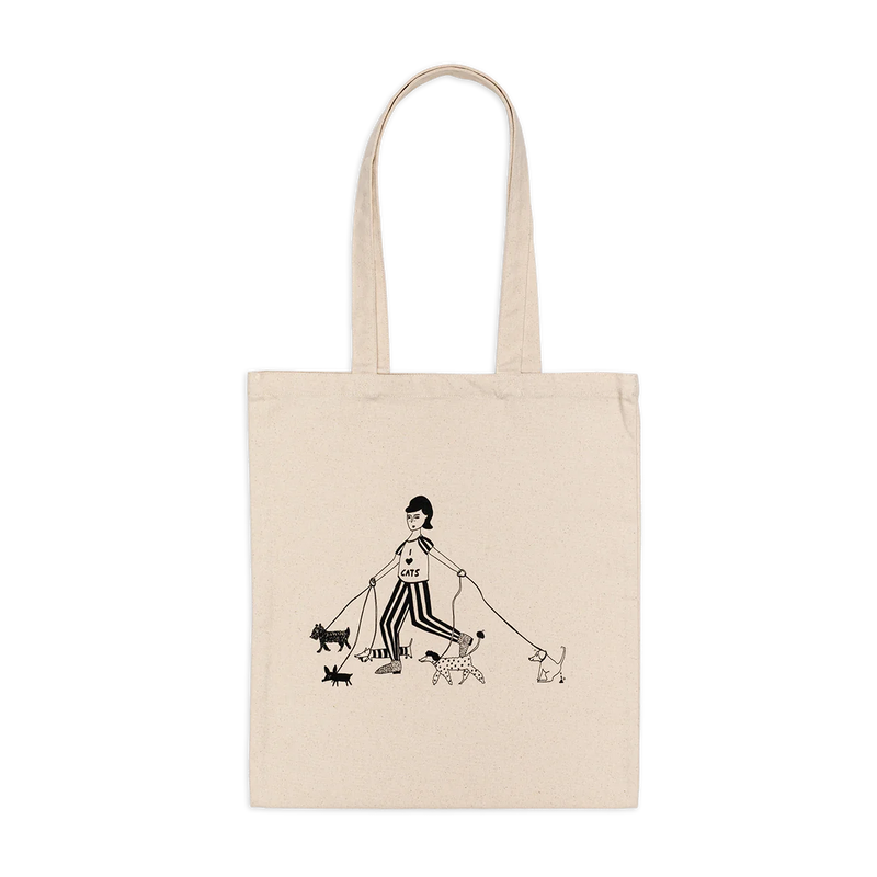 TOTE BAG I LOVE CATS HELEN B