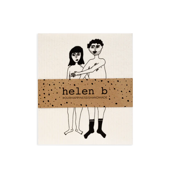 SPUGNETTE NAKED COUPLE & NAKED COUPLE BACK HELEN B