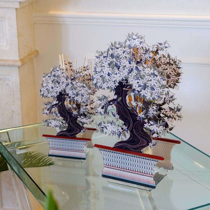 PROFUMATORE BONSAI GELSOMINO GRANDE BIANCO