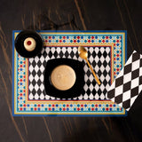 DECOR SET 2 TOVAGLIETTE RIGIDE FOULARD