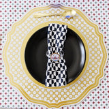 SET 2 SOTTOPIATTI NATALIZI ORO