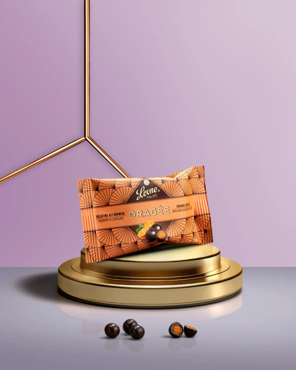 DRAGÉE GELATINE LEONE ALL'ARANCIA