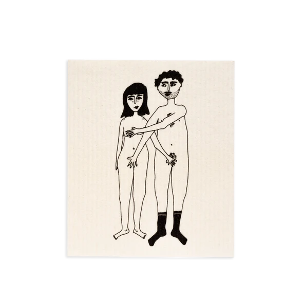 SPUGNETTE NAKED COUPLE & NAKED COUPLE BACK HELEN B