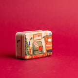 CHRISTMAS TIN PIANO POMEGRANATE SPRUCE