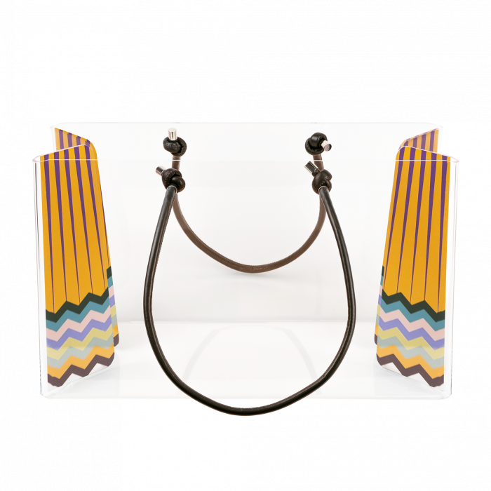 SHOPPER CHARLOTTE MEDIA DECOR RAINBOW