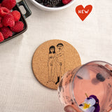 SOTTO BICCHIERI SUGHERO NAKED COUPLE HELEN B