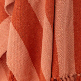 PLAID FRELLO THROW ORANGE