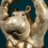 HIPPO BALLERINA FIGURINE
