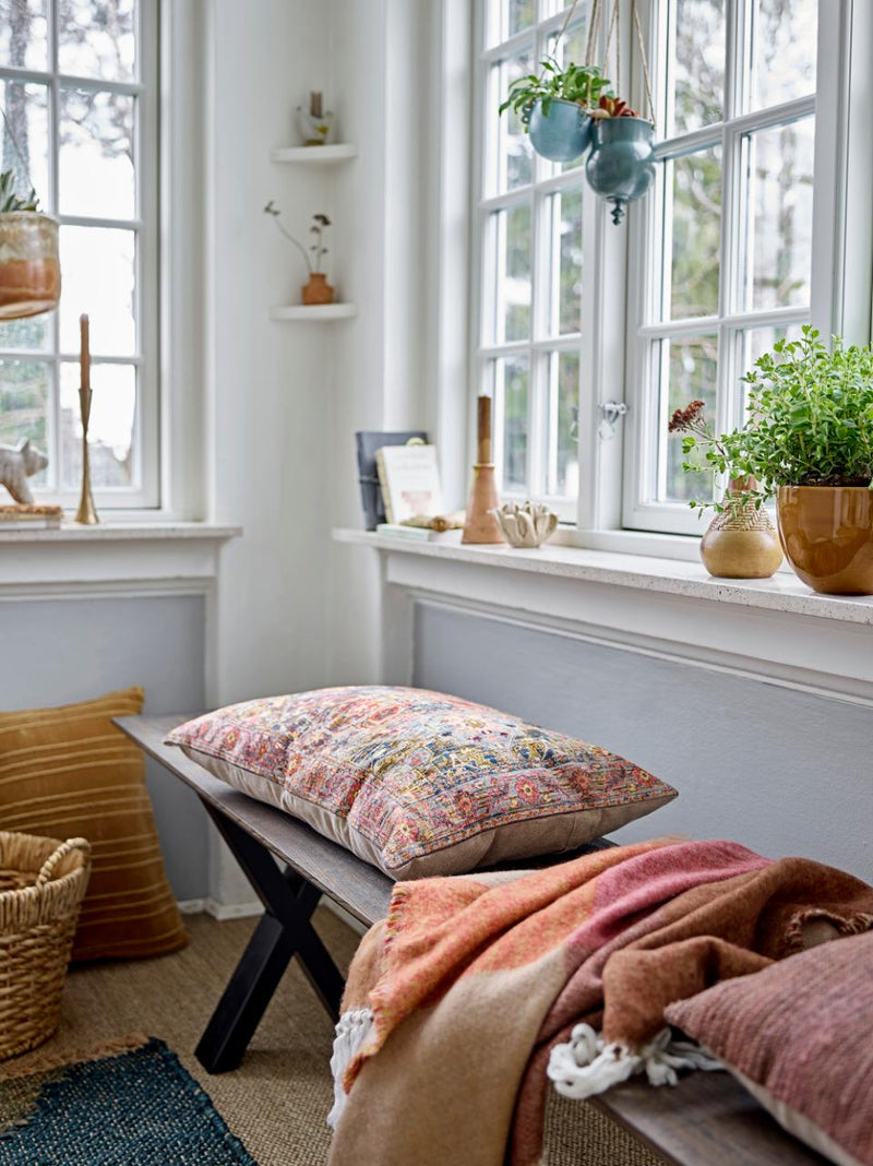 PLAID ARA THROW BROWN