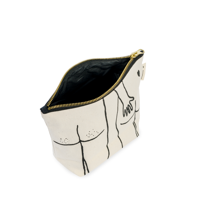 TOILET BAG SMALL NAKED COUPLE BACK HELEN B