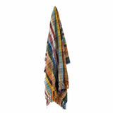 PLAID ELMY THROW ORANGE