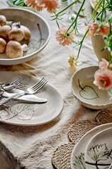Aubrin Plate Nature – Piatto in Stoneware | Creative Collection by Bloomingville