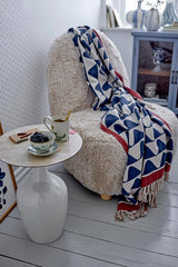 PLAID IN COTONE RICICLATO RIMME MULTI