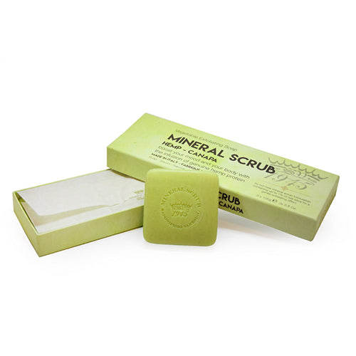LINEA MINERAL SCRUB CANAPA - SAPONI IN COFANETTO NSG CONCEPT STORE MALCESINE