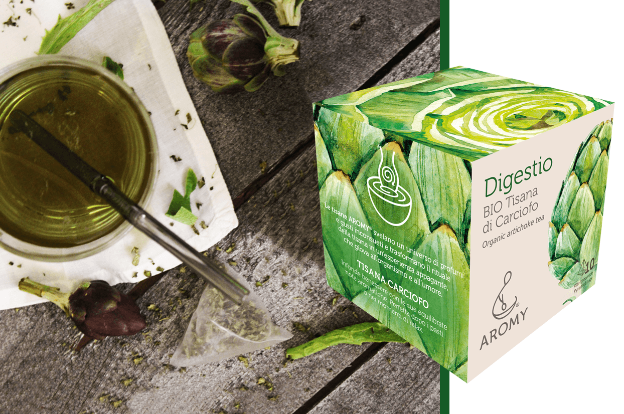 tisana alle foglie di carciofo