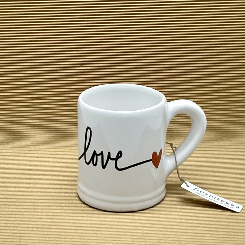 TAZZA DA COLAZIONE LOVE CUORE