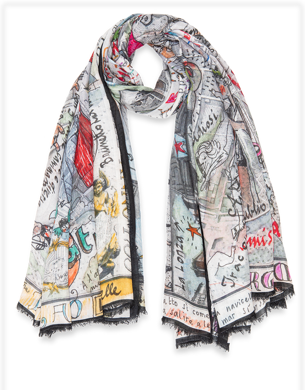 DANTE SCIARPA IN MODAL E CASHMERE FALIERO SARTI