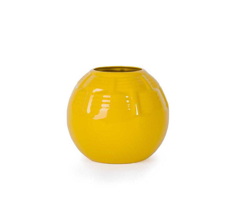 VASO NAPOLI GIALLO OCRA CASALEGNO MADE IN ITALY
