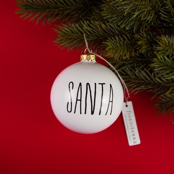 PALLA DI NATALE SANTA