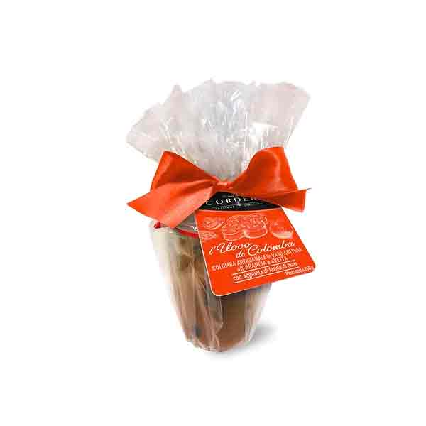 L'UOVO DI COLOMBA ARANCIA E UVETTA