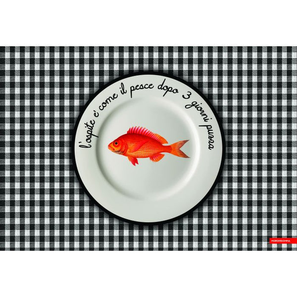 TOVAGLIETTA "L'OSPITE E' COME IL PESCE DOPO 3 GIORNI PUZZA"