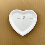 PIATTO CUORE CALLIGRAFA CUORE