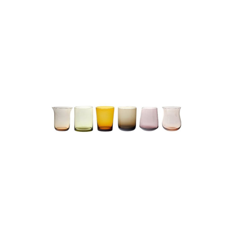 BITOSSI LIQUORINI DISEGUALE AMBRA/ROSA 6PZ NSG CONCEPT STORE MALCESINE