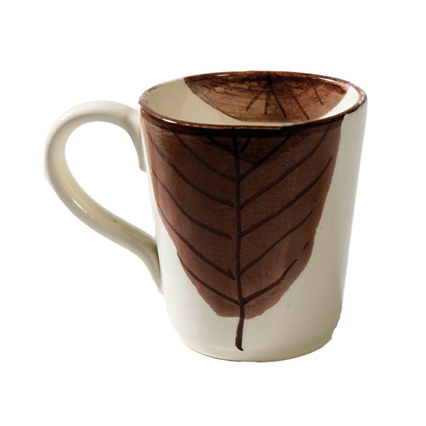 VIRGINIA CASA MUG "LAMINA" FOGLIA CAFFE