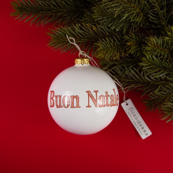 PALLA DI NATALE BUON NATALE