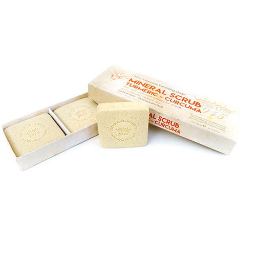 LINEA MINERAL SCRUB CURCUMA - SAPONI IN COFANETTO NSG CONCEPT STORE MALCESINE
