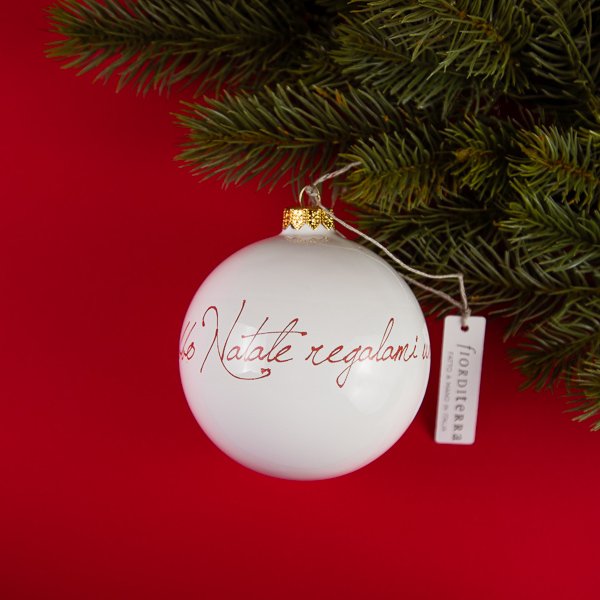 PALLA DI NATALE BABBO NATALE REGALAMI UN SOGNO