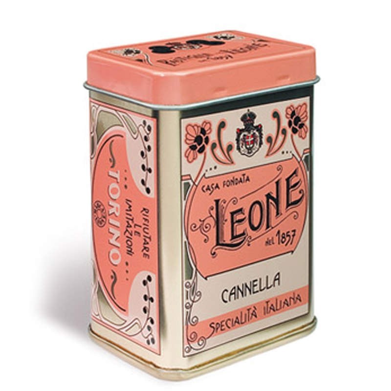 PASTIGLIE LEONE CANNELLA - SCATOLA IN LATTA