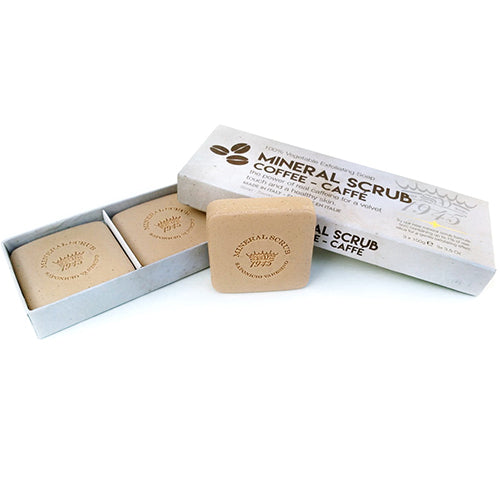 LINEA MINERAL SCRUB CAFFE - SAPONI IN COFANETTO NSG CONCEPT STORE MALCESINE