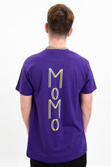 MOMO T-SHIRT "VERTICAL" PURPLE