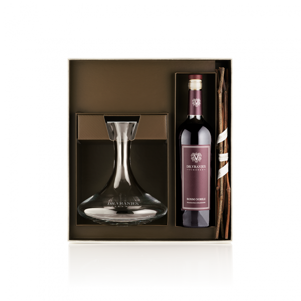 DR. VRANJES ROSSO NOBILE DECANTER E BOTTIGLIA BORDOLESE 750ML NSG CONCEPT STORE MALCESINE