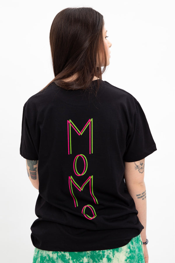 MOMO T-SHIRT "VERTICAL" NERA
