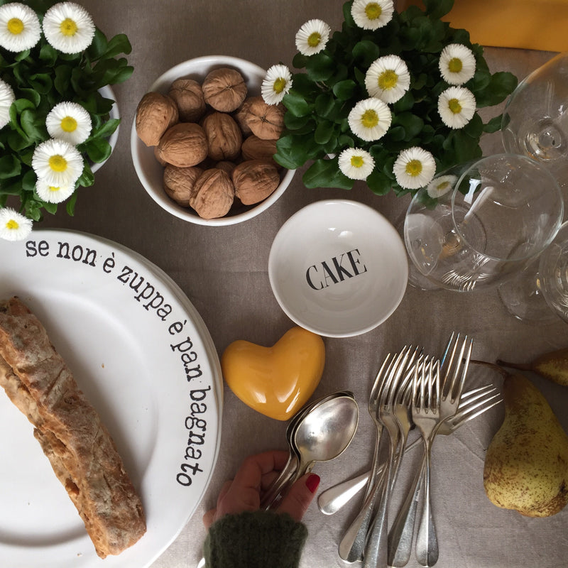 PIATTO IRREGOLARE SE NON E' ZUPPA E' PAN BAGNATO