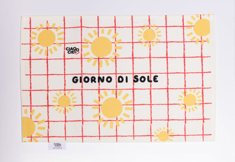 TOVAGLIETTE AMERICANE CIAOCIELO SOLE & STELLE