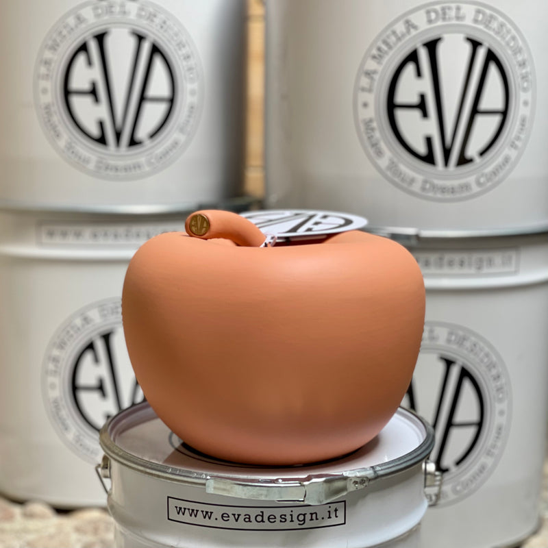EVA LA MELA DEL DESIDERIO MONOCOLOR TERRACOTTA OPACA