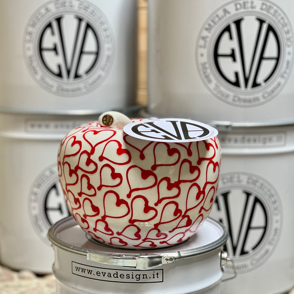 EVA ART CUORI - ANTONIO VISENTIN - EVA LA MELA DEL DESIDERIO LIMITED EDITION